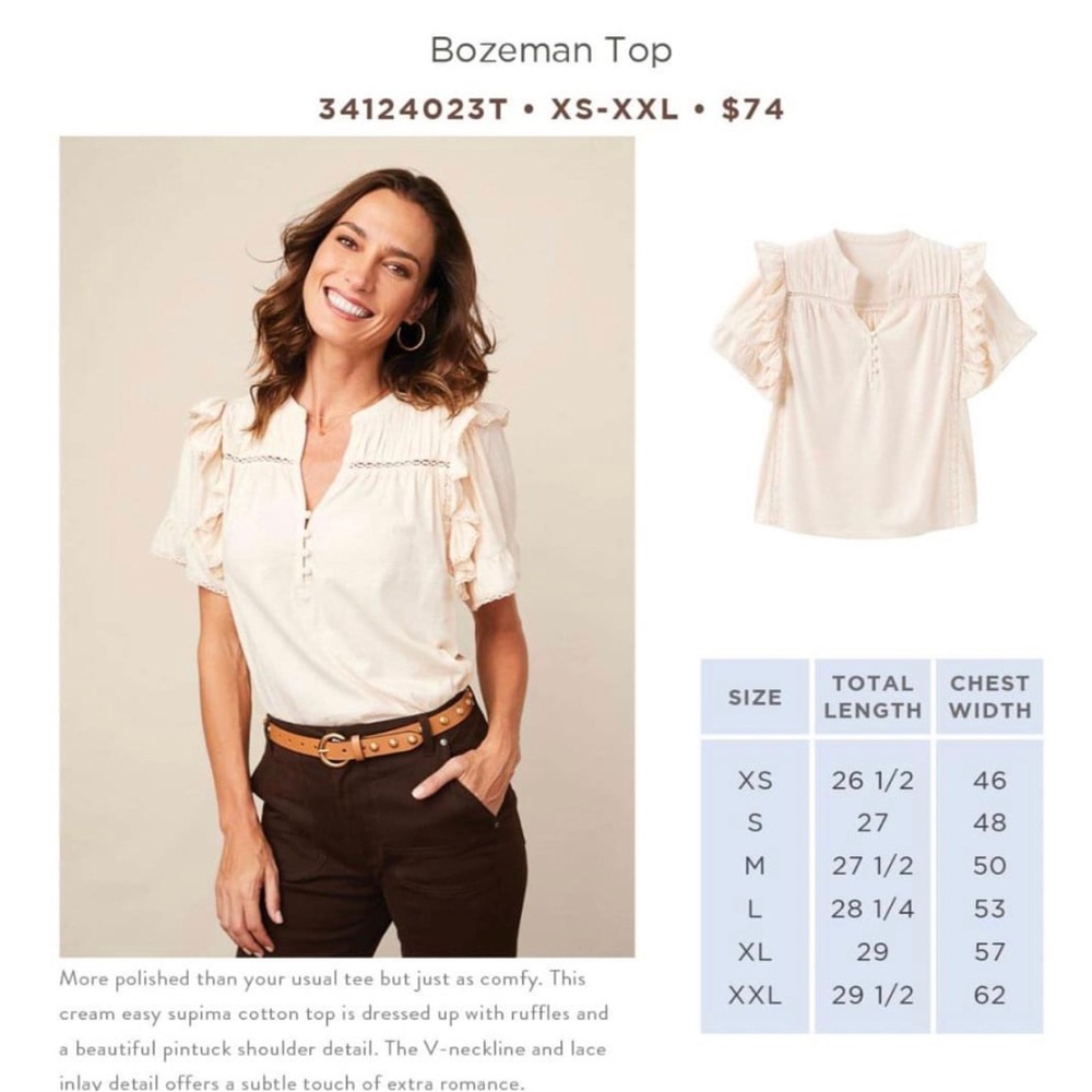 NWT Matilda Jane Good Hart Bozeman Top SZL